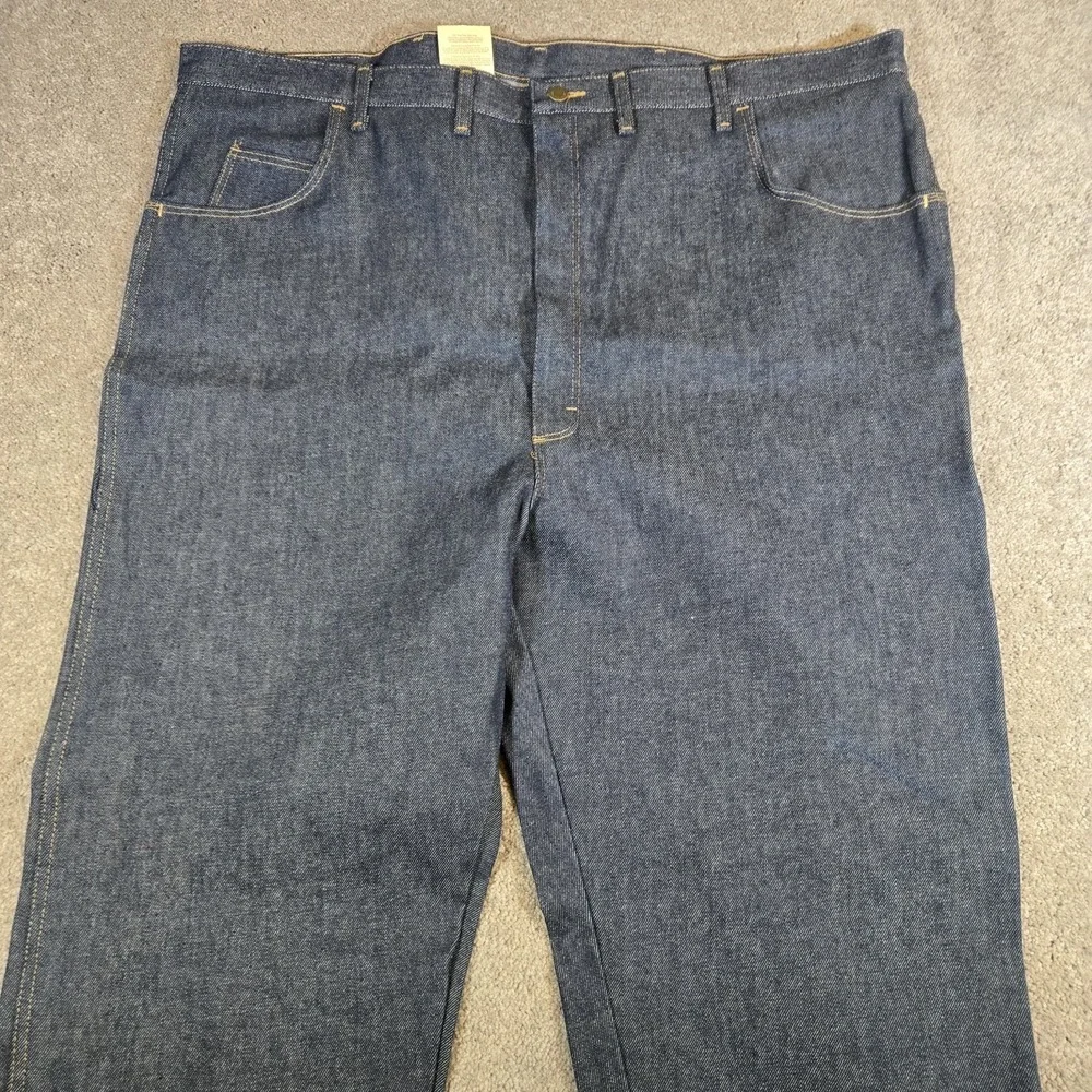 Wrangler Rugged Wear Jeans Mens 48 X‎ 36  Relaxed Fit Denim Blue Stretch